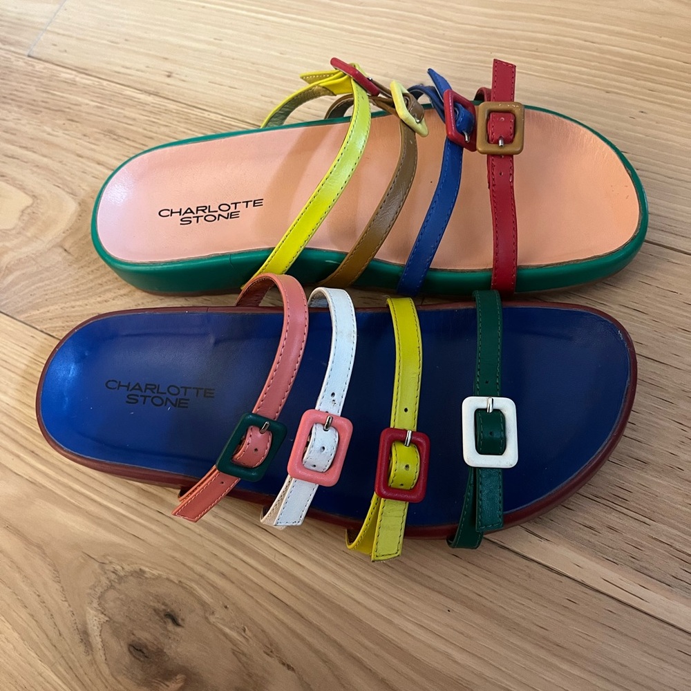 Charlotte Stone Juliette in Solimar - size 8, like new!